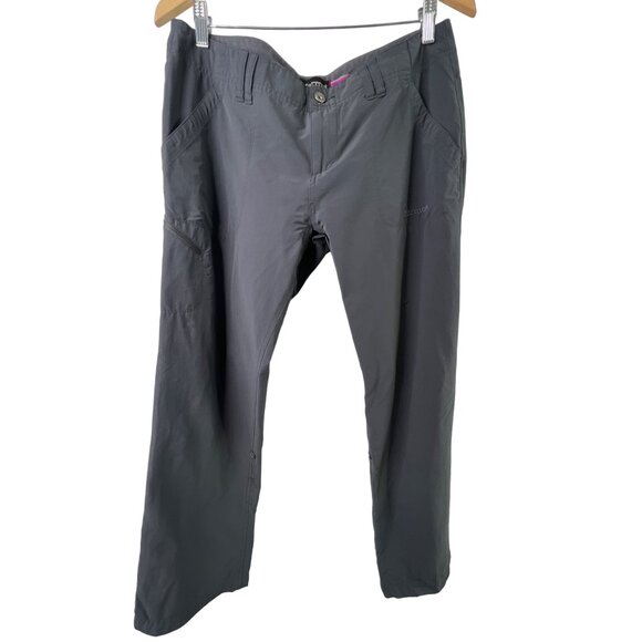 Marmot Pants Size Medium Outdoor Hiking Pants Gray Light Convertible Quick-Dry - Picture 1 of 8